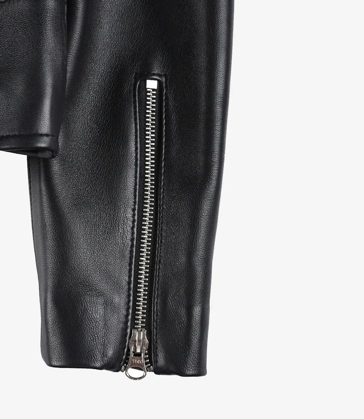 Women's Black Leather Biker Jacket | Genuine Leather Moto Jacket